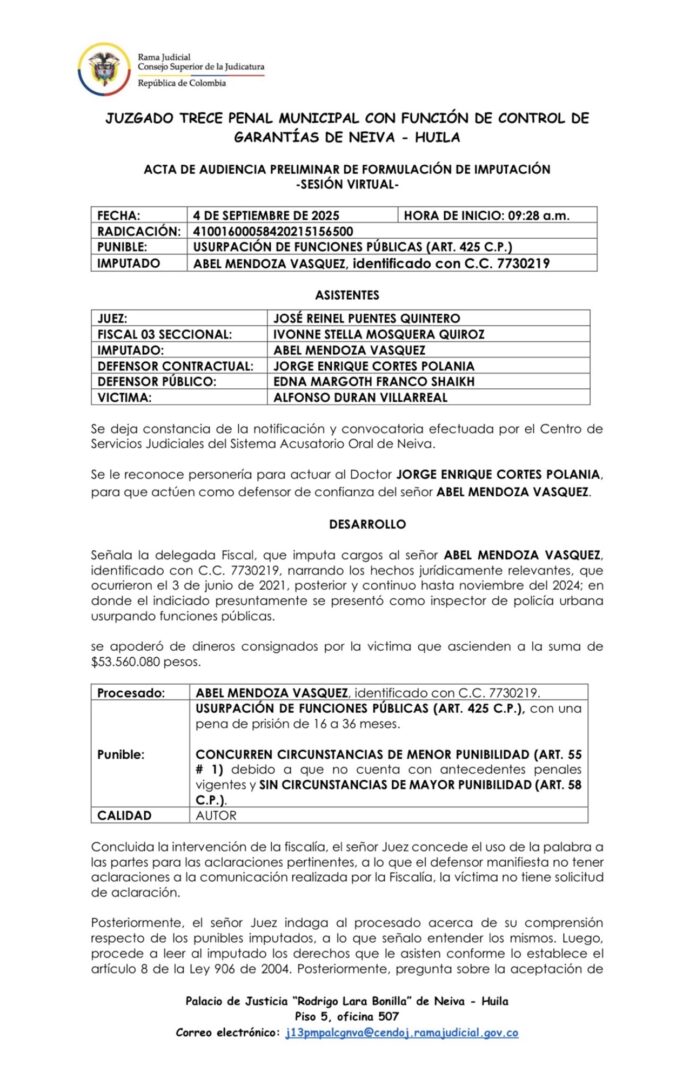 img_4667-2-683x1080 Neiva: imputan a Abel Mendoza por presunta usurpación de funciones públicas; no aceptó cargos