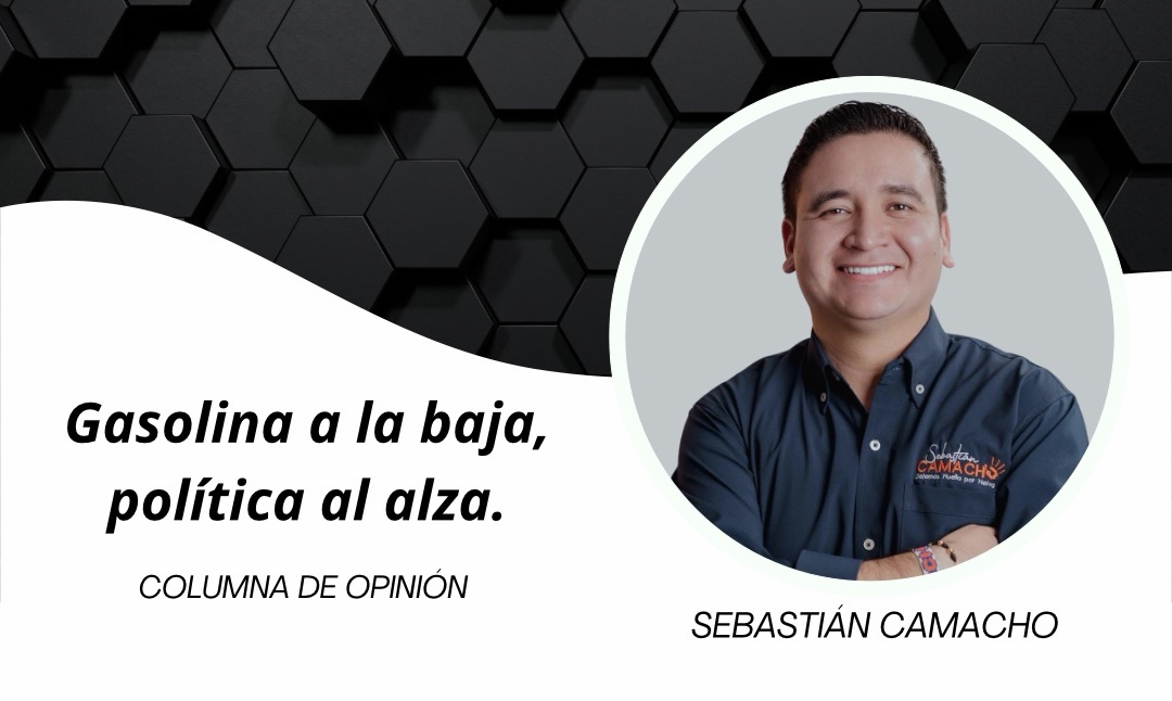 Gasolina a la baja, política al alza